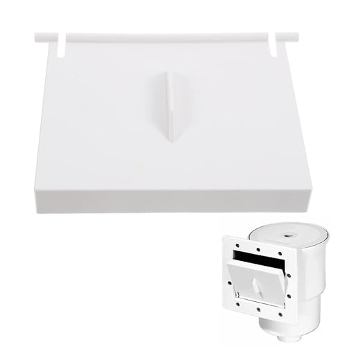 Riisoyu Pool-Skimmer-Tür Skimmerklappe Kunststoff Skimmer Ersatz Weir Türklappe kompatibel mit Hayward Skimmerklappe Weir Gate Assembly Schwimmbadzubehör Teichskimmer für Gartenpool