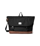 Herschel Supply Co. Cove Messenger, Black/Saddle Brown
