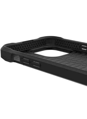 Coque robuste iPhone 15 Itskins ARMOR R SOLID hybride mince anti-chocs noir - 4