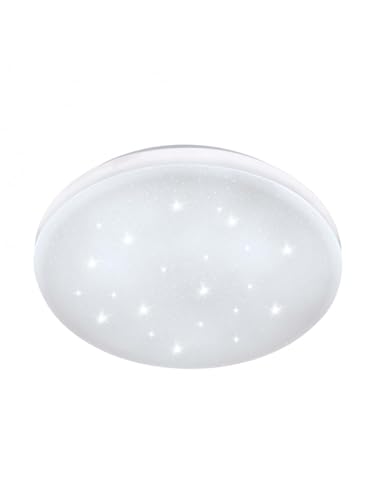 Plafonnier LED moderne blanc pour chambre d'enfant effet cristal