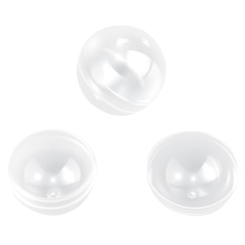 Image of 50 Pcs 32 mm / 1.26 Inch Round Capsules Clear Empty Vending Machine Capsules Containers for Gumball Machines