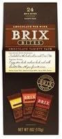 Brix Chocolate Bites, 3 Flavors, 24PC 6.0 OZ (Pack of 2)