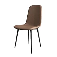 Amazon｜YJFFQ ダイニングチェア ブラック レザー 座面高さ47cm