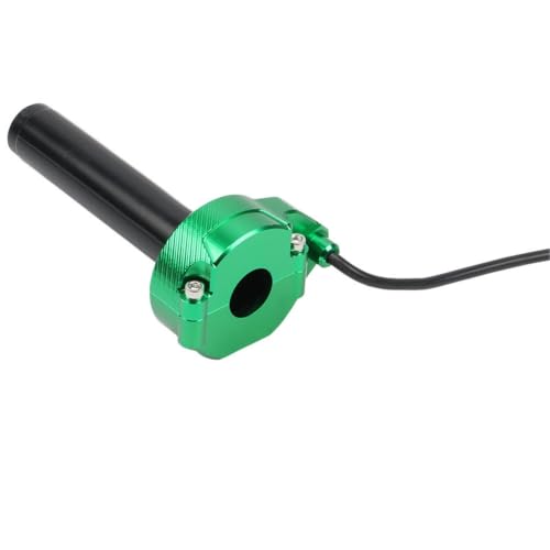 Poignée d'accélérateur CNC 22MM verte pour moto électrique Light Bee XS
