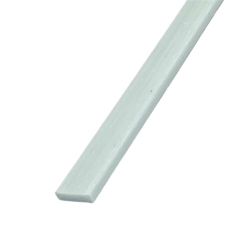 Varillas de fibra de vidrio planas y barras cuadradas de soporte para bricolaje y motor de 240mm