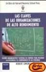 CLAVES DE LAS ORGANIZACIONES DE ALTO RENDIMIENTO, LAS 8423423379 Book Cover
