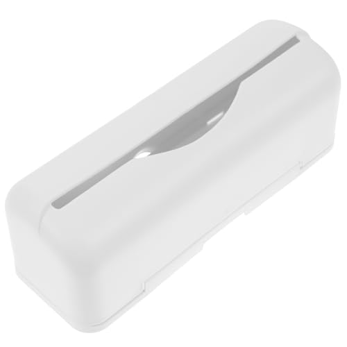 Genérico Dispensador Apertura para de Bolsas Tapa Pared y de Plástico, Almacenamiento Vertical Fácil de Usar para Bolsas de Supermercado y