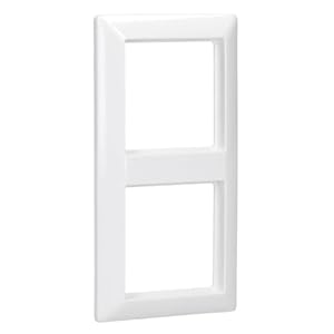 JUNG AS582WW Abdeckrahmen 2-fach Alpinweiß