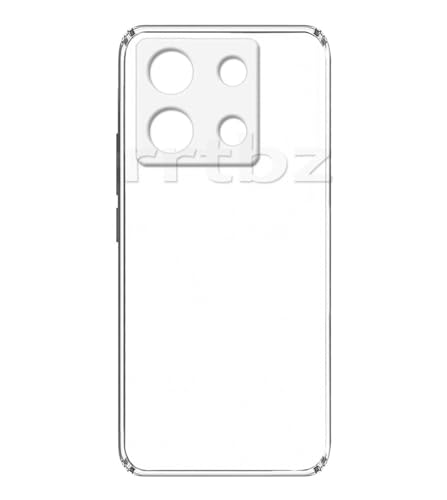 Image of Soft Silicone TPU Back Cover Compatible with Redmi Note 13 5G