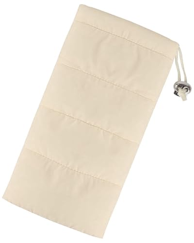 MOPZIJA Beige Daunen Handysocke