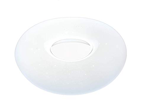 Plafón Led con cambio de Tono de Luz, efecto cielo estrellado, disponible en 24w-60w. (60)