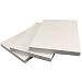 Produktbild ZOENAE 3 Stück feuerfeste Platte Hochtemperatur-Wärmedämmplatte Aluminiumsilikat Keramikfaserplatte feuerfestes Material 150 x 150 x 6 mm
