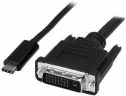 USB3.1CDVI18B 1.8m USB C DVI-D Black Video Cable Adapter