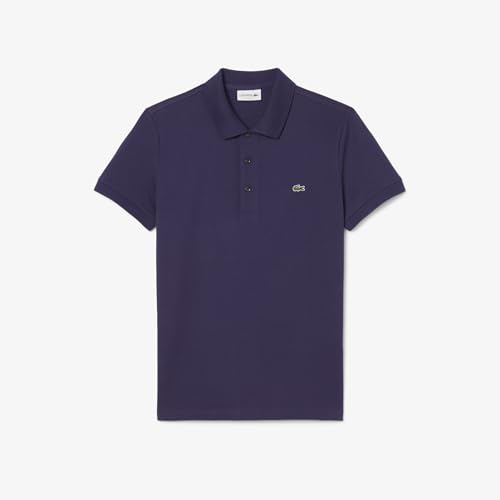 Image of Lacoste Men's Slim Fit Stretch Petit Pique Cotton Blend Polo Shirt