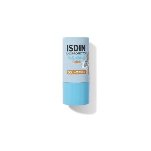ISDIN Pediatrics Stick SPF 50 Protector en Stick para Niños y Bebés, Alta Protección en las Zonas más Sensibles y Expuestas, 20 g