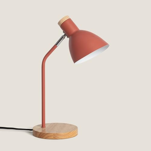 LEDKIA LIGHTING Lámpara Flexo Escritorio Metal Luxo Terracota