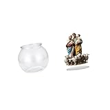 Baoblaze Acrylic Transparent Fish Bowl Vase Unique Desktop Ornament DIY Tabletop Gift for Bedroom Living Room Home Holiday Decor