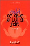 LUXUN VOILA CE QUE JE LUI AI FAIT Lu, Xun