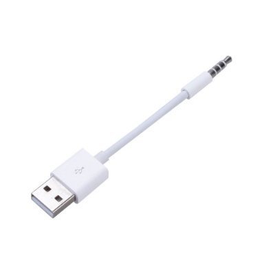 Shahn USB to AUX Data Sync Charge Cable for iPod Shuffle 3rd / 4th / 5th Generation