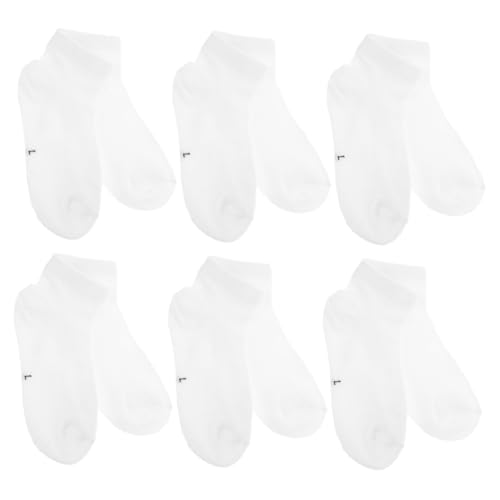 Unisex Boys and Girls Socks 6 Pairs Cotton Ankle Socks for Toddlers Boys Girls Non Slip Grip for and Mesh Toe