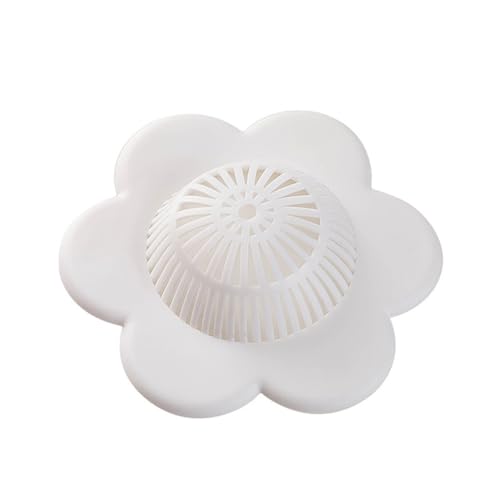 Colador de silicona para fregadero y baño color rosa