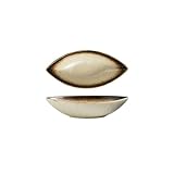 MRKU 1 stück Spezialitäten Keramik Platte Kreative Deep Dish Suppe Schüssel Snack Dim Sum