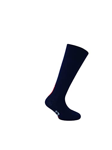 Eurosock Kids Superlite Jr Ski Socks, Marine, 3XS
