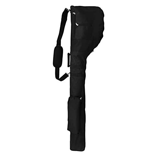 Golftasche Pencilbag, Golf Bag 128cm Golf Club Bag Nylon Umweltschutz Material Set Tasche Weiche Faltbare tragbare Golfzubehör (Color : B)