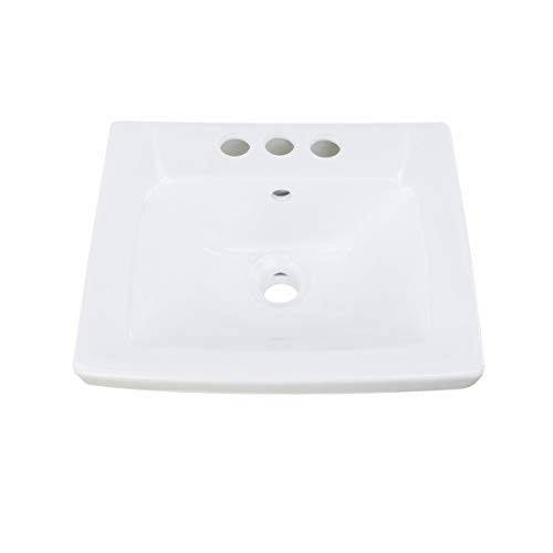 Lavabo Weewash infantil blanco resistente a arañazos con trasera abierta 8