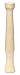 Fletchers' Mill Muddler, Cocktail Muddler, Solid Wood, Ideal Bartender Tool for Old Fashioned, Mojitos - 11 Inch