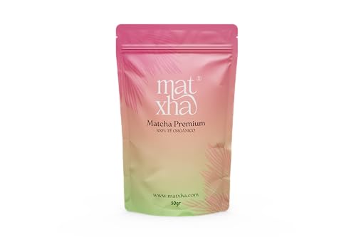 Matxha Té Matcha Premium Orgánico, 30g, Té Verde en Polvo (30gr)
