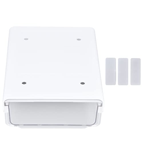 Acrylic Drawer Storage Box Durable Under Desk Organizer Concealed Compartment Holder for Home Office Workspace Clear Transparent (53mm)