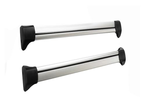 Barres de toit pour Nissan Terra et Terrano en alliage d'aluminium gris charge 200 kg
