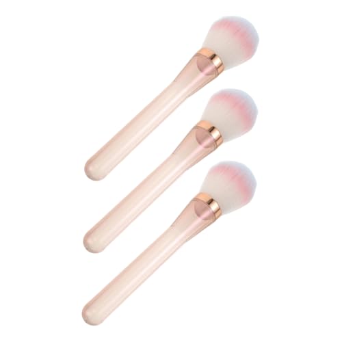 PACKOVE 3 Pinceles De Maquillaje Coloridos Pinceles De Maquillaje Facial E Iluminación Pincel