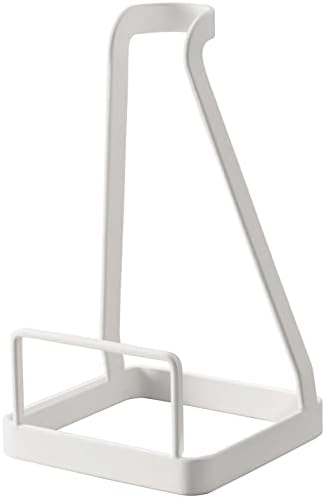 Yamazaki 5728 Standing Carpet Cleaner Stand, White, Approx. W3.9 x D 3.9 x H 7.1 inches (10 x 10 x 18 cm), Tower Standing Storage, Easy to Remove