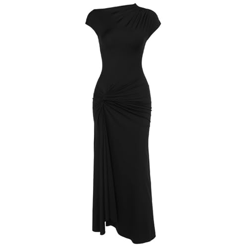 Robe décontractée élégante à taille soulignée collection mode 2026