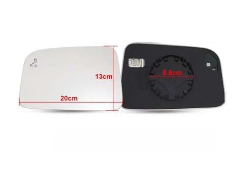 Glace de rétroviseur pour Ford Edge 2009-2014 avec angle mort lentille extérieure gauche droite