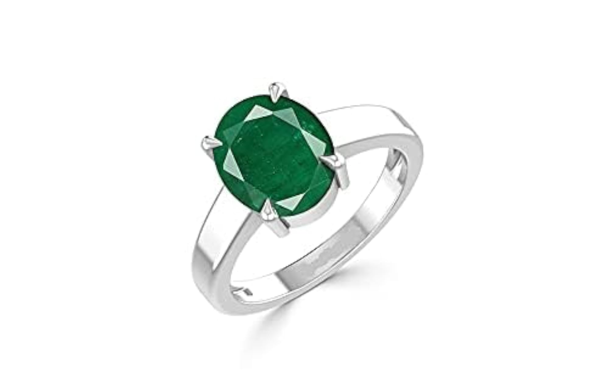 9.25 Ratti Emerald Adjustable Ring, Lab Certified