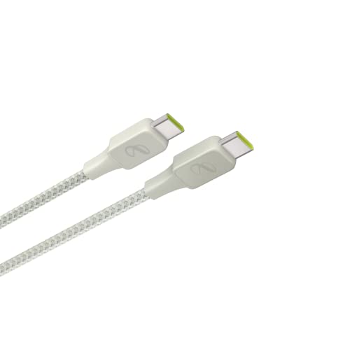 Image of InfinityLab InstantConnect USB-C to USB-C - 100W PD Ultra-Fast Charging Cable for USB-C Devices - White, 5 feet (ILINCCTCWHTAM)