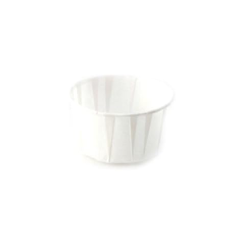 We Can Source It Ltd - Compostable Paper Souffle Cup Portion Pots, Paper Ramekin Sauce Pots 4oz - 250 Pack Cover