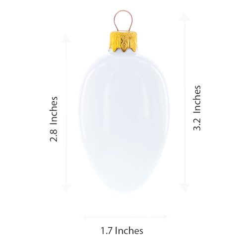 Mini œuf décoratif Kelch Pommier verre 7,3 cm bibelot salon étagère