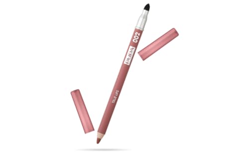 Pupa Lips 002 Tea Rose Kredka do ust, intensywny kolor, bardzo pigmentowany ołówek do ust – dostępny w 17 wariantach pasujących do każdej szminki Pupa