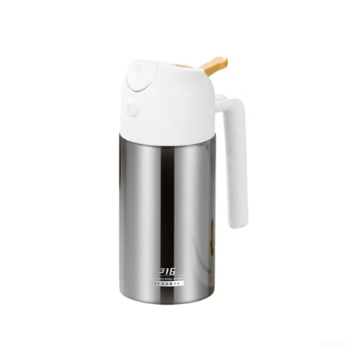 Honseadek Pulverizador de aceite de acero inoxidable 316 para vertido de doble propósito (360 ml)