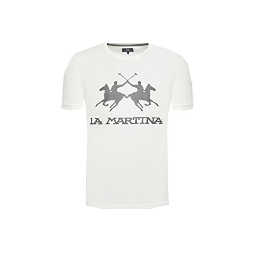 T-shirt La Martina homme manches courtes jersey coton respirant mode masculine casual