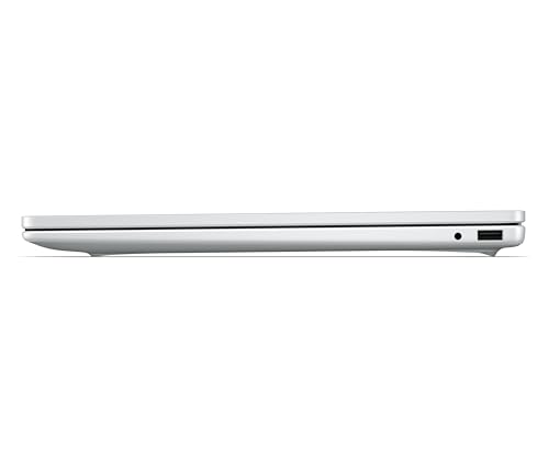 HP OmniBook 3 17-dk0000sfx Ordinateur Portable 17.3" FHD IPS, PC Portable (Core 5-120U, RAM 8 Go, SSD 512 Go, Intel Graphics, Windows 11), Laptop Argent, Clavier AZERTY