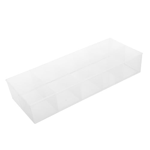 LOLIPPYY Organizer Bustine Tè in Plastica Trasparente con Scomparti Contenitore Compatto e Resistente per Cucina Scatola Portabustine Snack Dimensioni