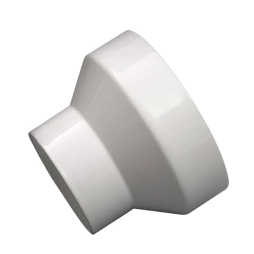 Connecteur droit réducteur en PVC blanc, diamètre 75 100 110 125 150 160 180 200mm, adaptateur de tuyau de vidange, raccords de Drainage, 1 pièces (Color : 100x75mm)