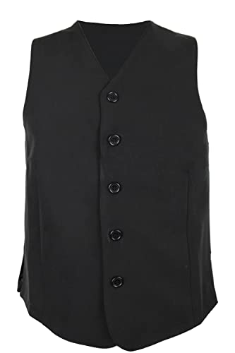 Ready4Dance Berlin Men's Vest Made in Italy for Standard and Ballroom Dance Elegant and Comfortable, Black, Sizes S-4XL