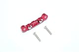 Farbe : Red Kyosho Mini Inferno Tuning Teile Aluminium Rear Arm Bulk (2 Deg) for Rear Gear Box with Screws - 1Pc Set Red