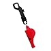 Generic Scuba Diving Emergency Scuba Diving Survival Whistle with Snap Clip, Red, as described